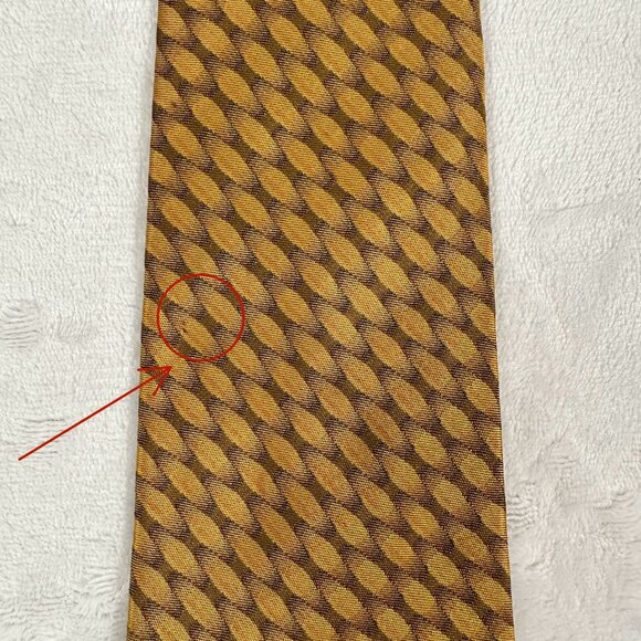 Robert Talbott Nordstrom Tie Hand Sewn Silk Made in USA W 4 x L 60 1/8 Abstract - Picture 8 of 10